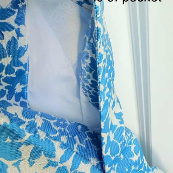 Lilly Pulitzer Blue Floral Mini Dress - Picture 9 of 9